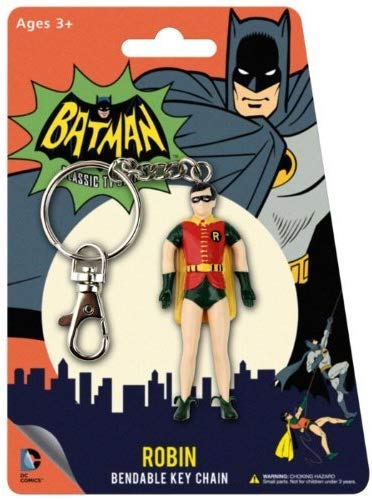 DC Robin Bendable Character Hanging Keychain Charm - Flashpopup.com