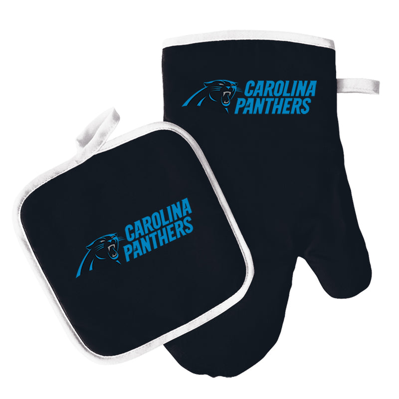 NFL Carolina Panthers Oven Mitt & Pot Holder Set - Flashpopup.com