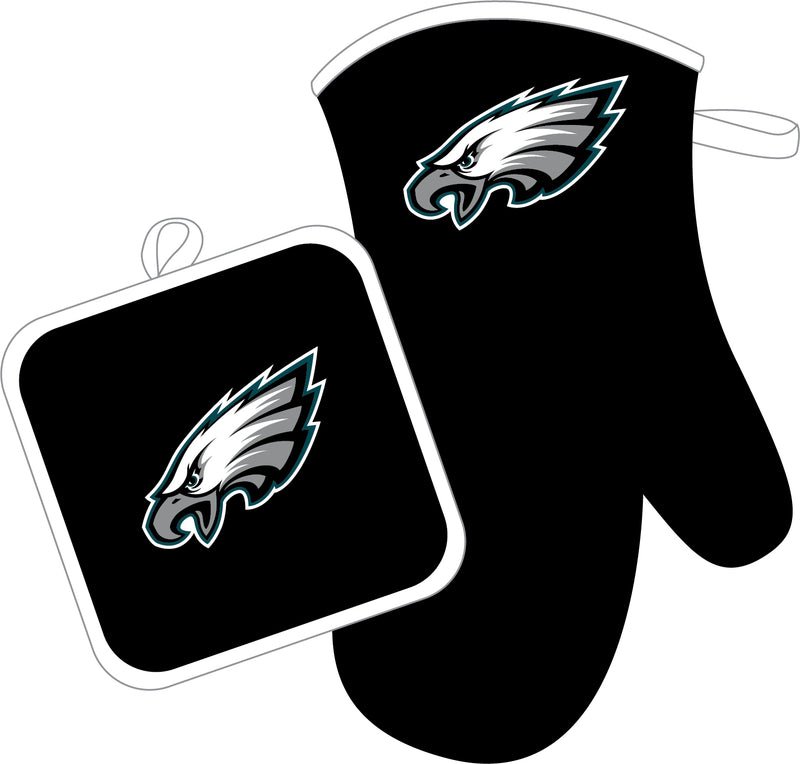 NFL Philadelphia Eagles Oven Mitt & Pot Holder Set - Flashpopup.com