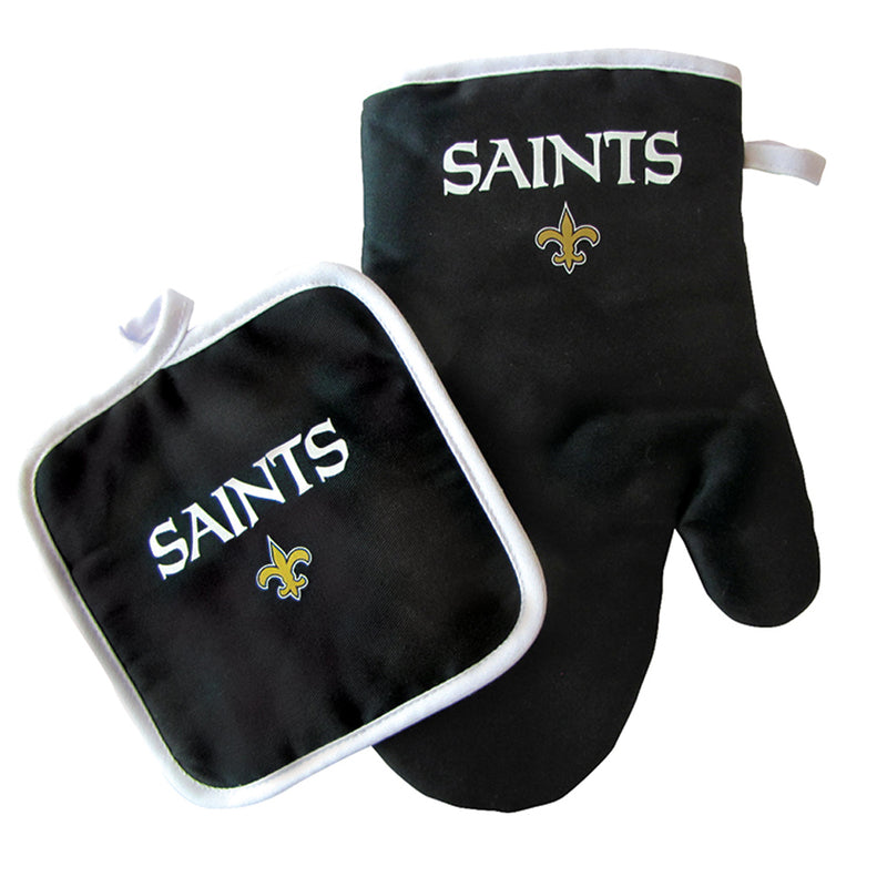 NFL New Orleans Saints Oven Mitt & Pot Holder Set - Flashpopup.com