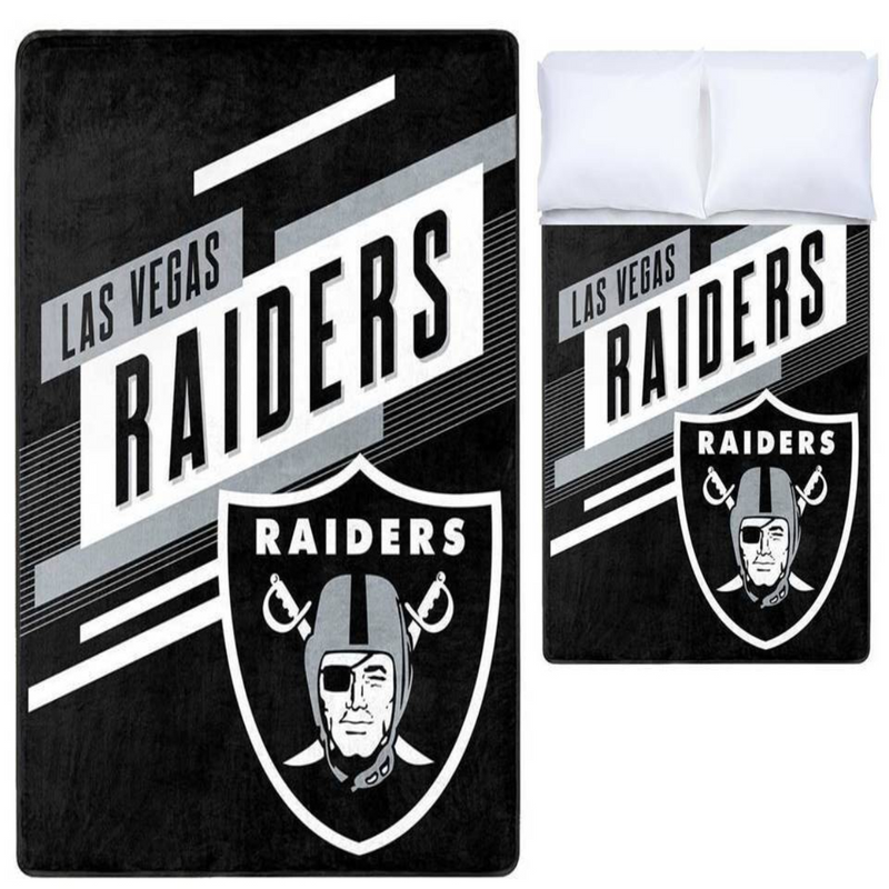 NFL Oversized Silk Touch Throw- Raiders (55"x 70")