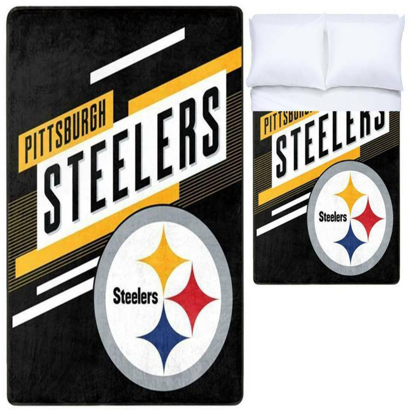 NFL Oversized Silk Touch Throw- Steelers (55"x 70")
