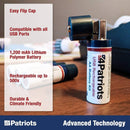 4Patriots USB-Rechargeable AA Batteries