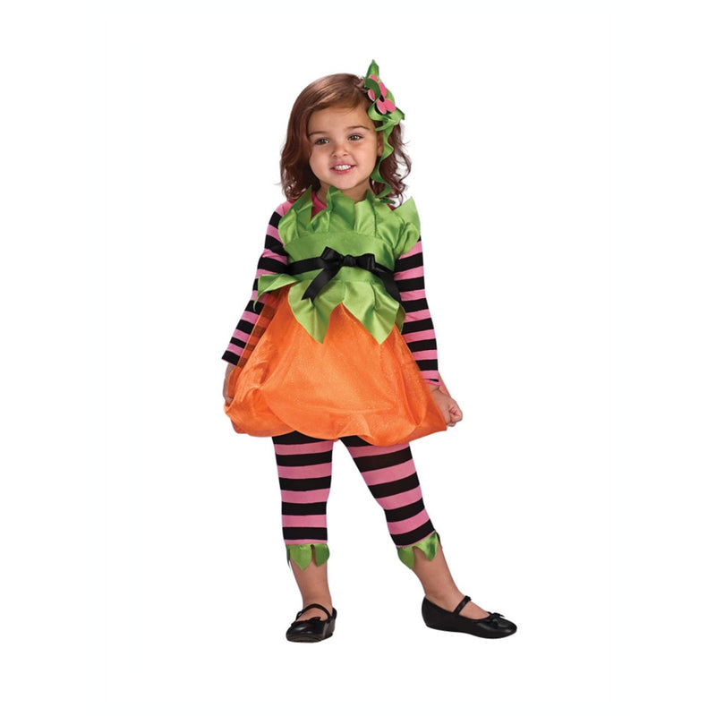 Child Halloween Costume Pumpkin Spice Girl 6-12 months