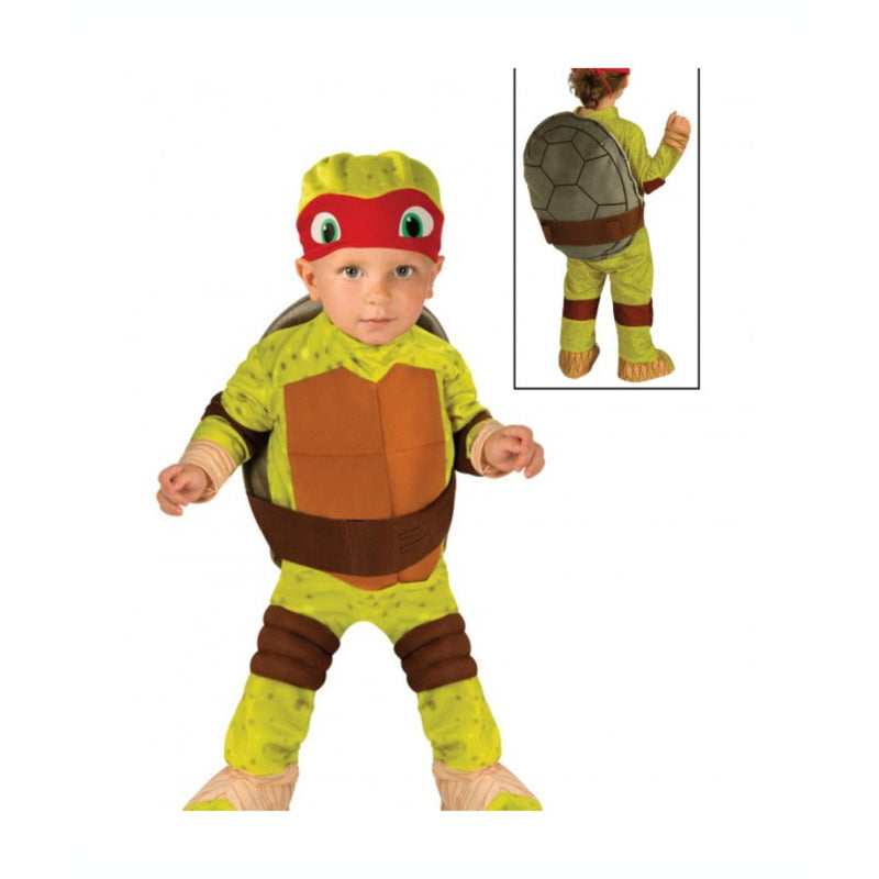 Child Halloween Costume Teenage Mutant Ninja Turtles Raphael Toddler Ages 2-4