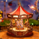 DIY 3D Music Gear Puzzle - Classic Carousel 265 pieces