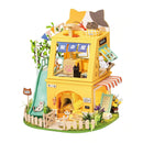 DIY 3D House Puzzle - Cat House 188 pieces