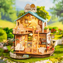 DIY 3D House Puzzle - Puppy's Cozy Villa 230 pieces