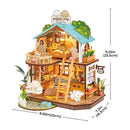 DIY 3D House Puzzle - Puppy's Cozy Villa 230 pieces