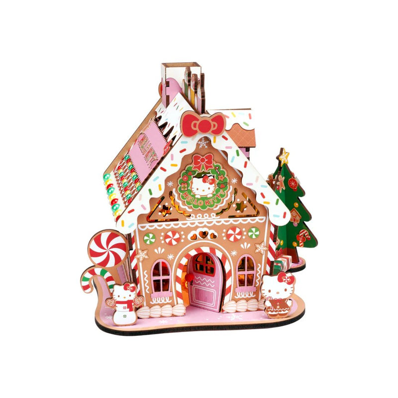 DIY 3D Puzzle - Hello Kitty Gingerbread House 266pcs