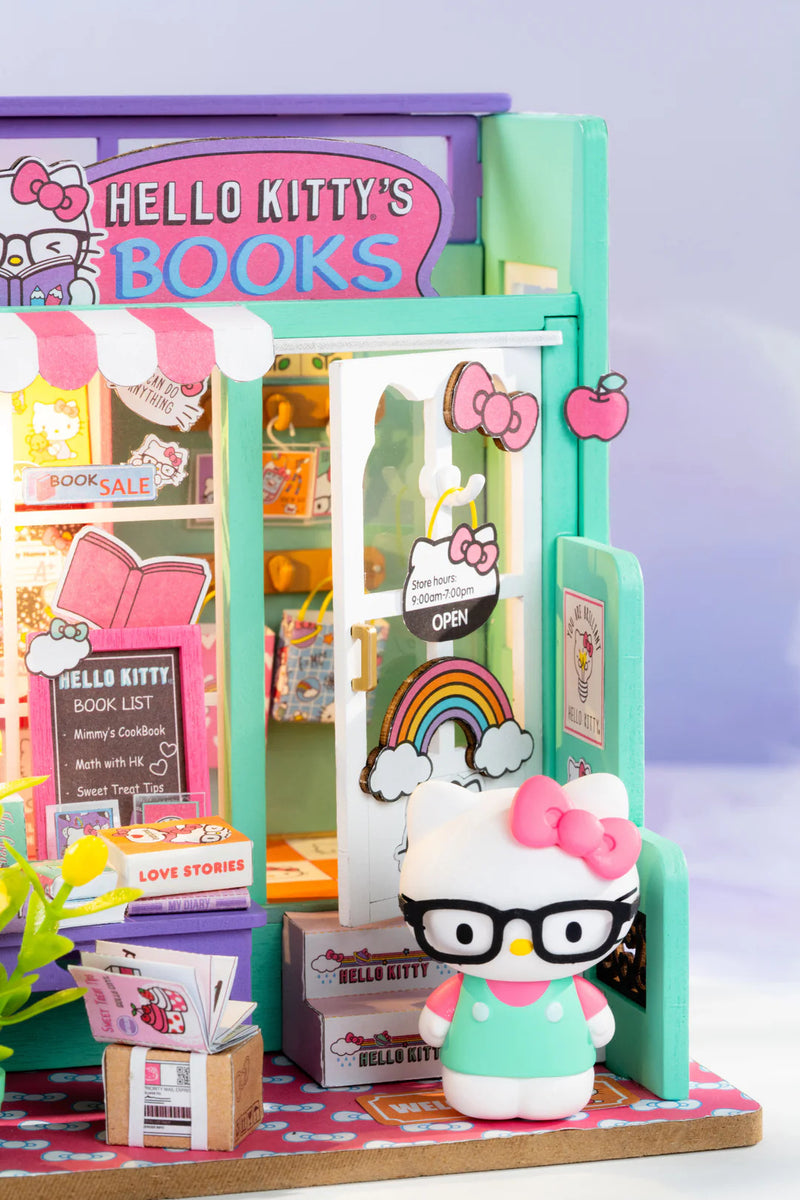 DIY 3D Puzzle - Hello Kitty Bookstore 53pcs