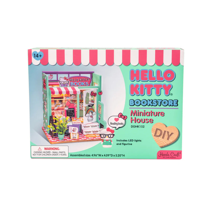 DIY 3D Puzzle - Hello Kitty Bookstore 53pcs