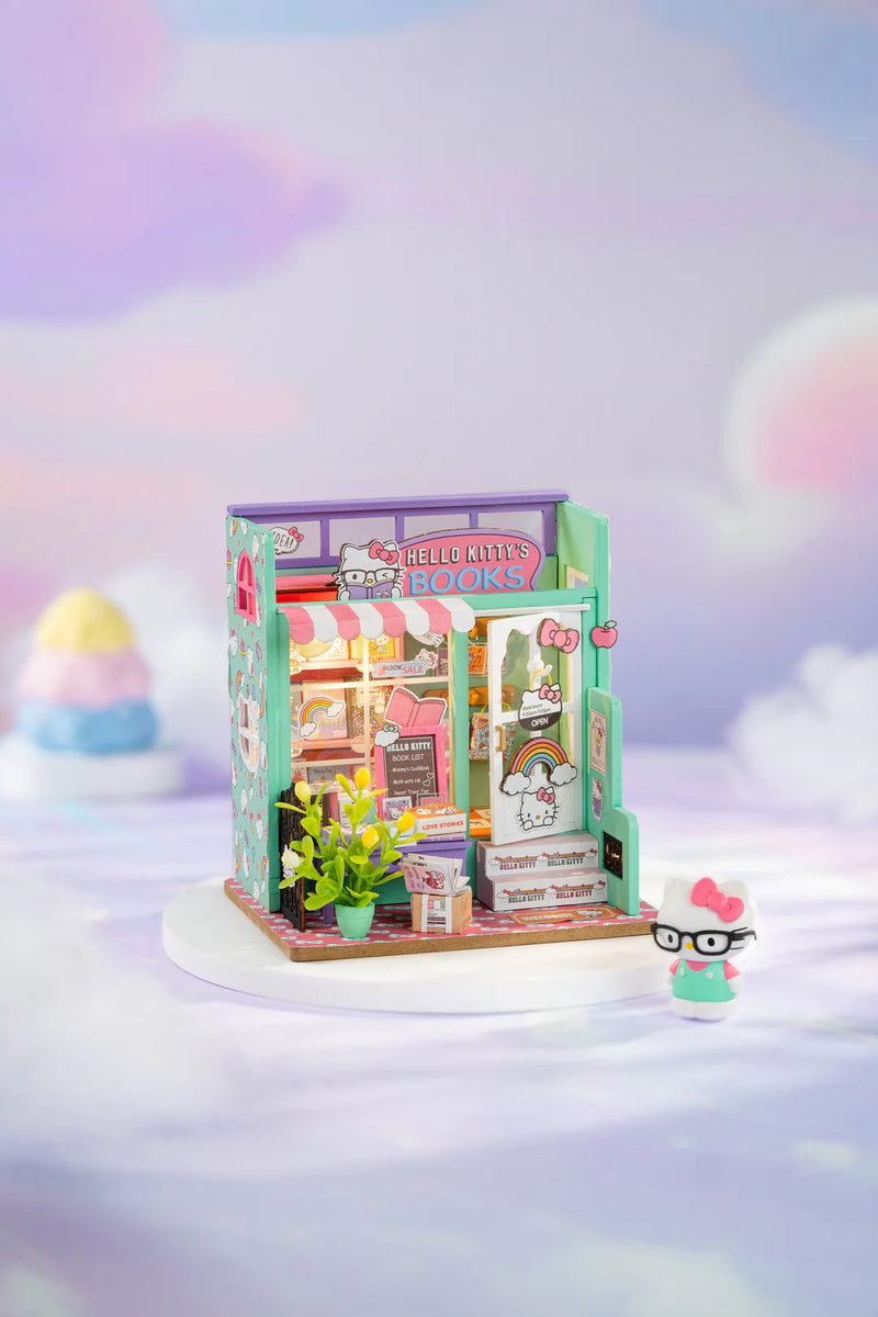 DIY 3D Puzzle - Hello Kitty Bookstore 53pcs