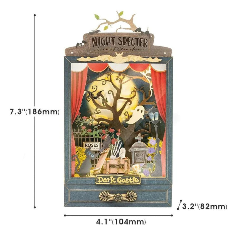 DIY 3D Box Theater Puzzle Dark Castle 33pcs