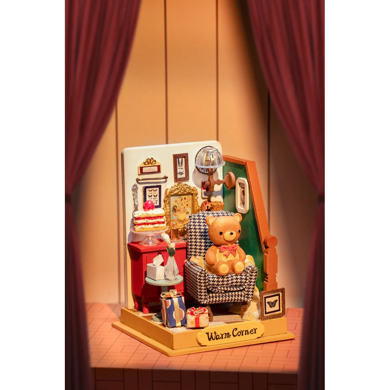 DIY 3D Miniature House Puzzle Holiday Living Room 75pcs
