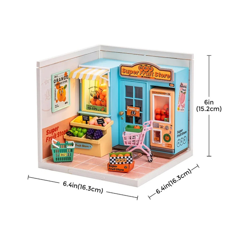 DIY 3D House Puzzle Super Store: Daily VC Fruit Store 116pcs