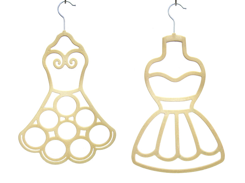 Gourmet Home Hangers 2Pc Gown Ivory