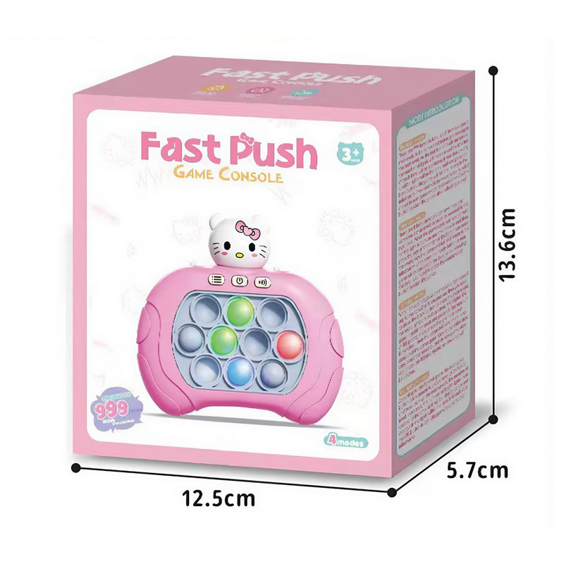 Fast Push Game Console - Hello Kitty