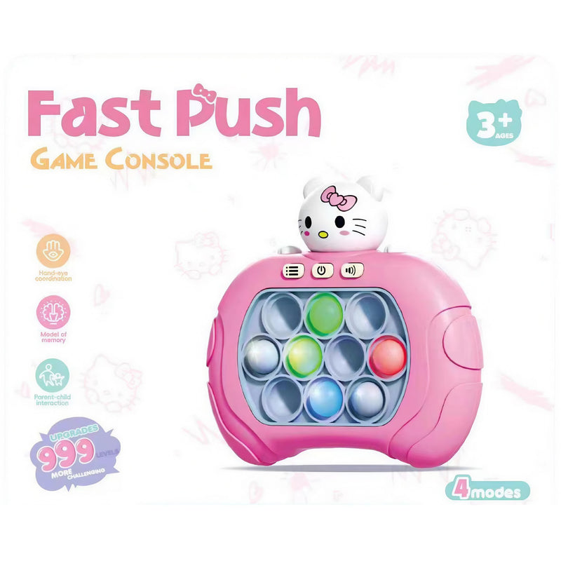 Fast Push Game Console - Hello Kitty