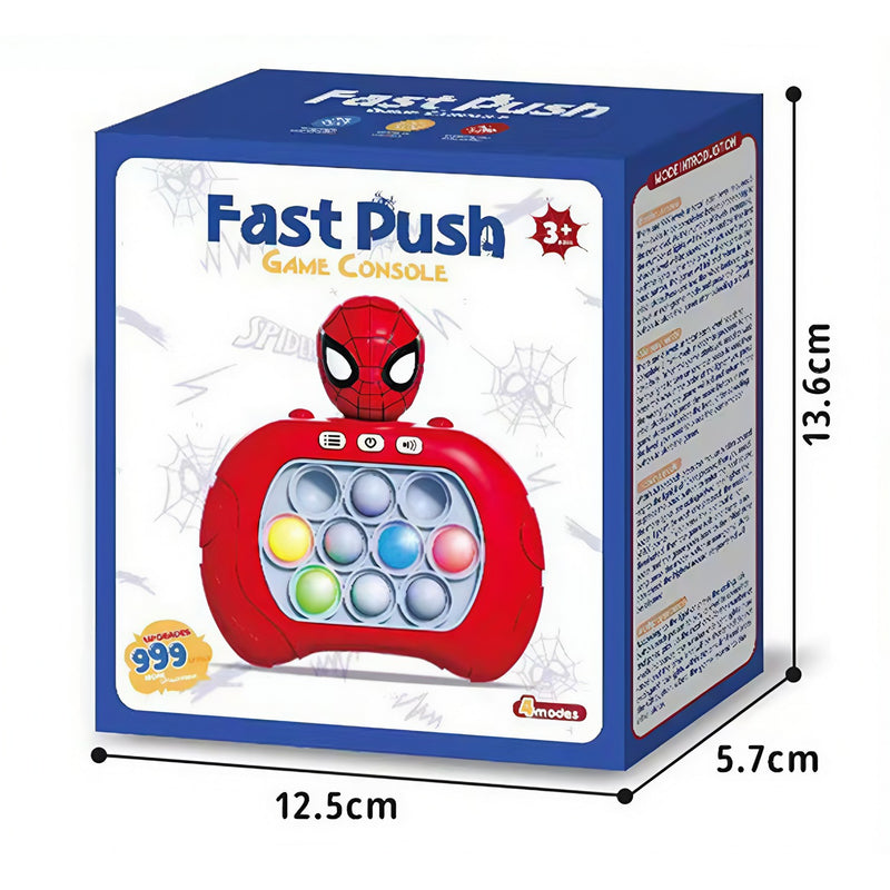 Quick Push Game Console - Spiderman