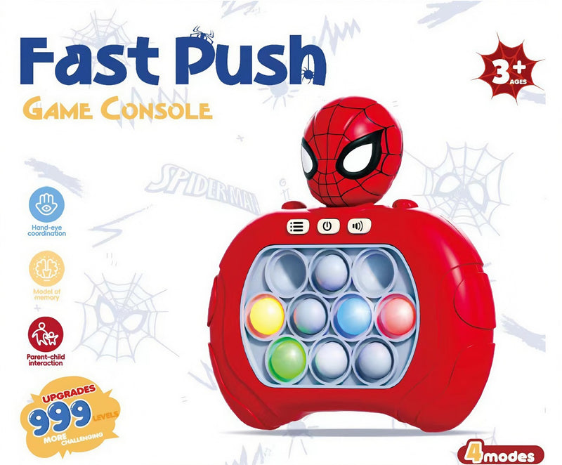 Quick Push Game Console - Spiderman