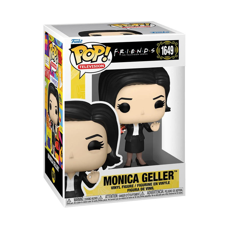 Funko Pop! 3 Pack Friends - Phoebe Buffay Christmas Bow #1647, Monica Geller Mockolate #1649, Rachel Green with Cat #1650