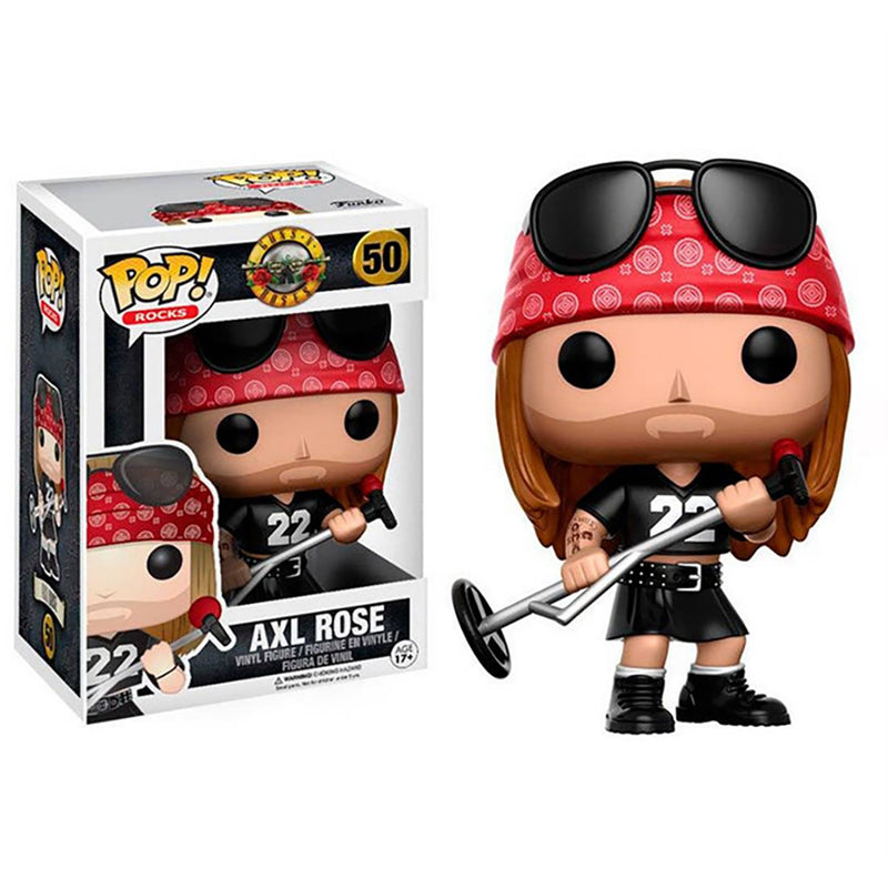 Funko Pop! 2 Pack Guns N' Roses - Axl Rose #50 & Slash #51