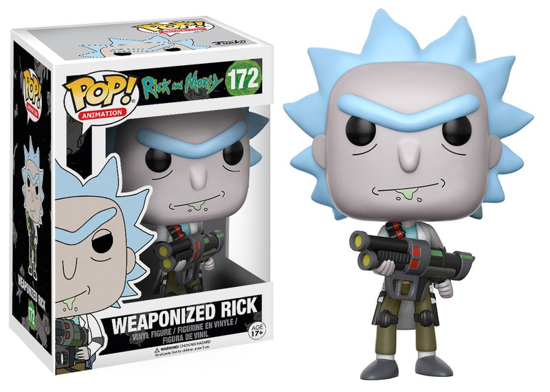 Funko Pop! Rick and Morty Weaponized Rick Chase Variant