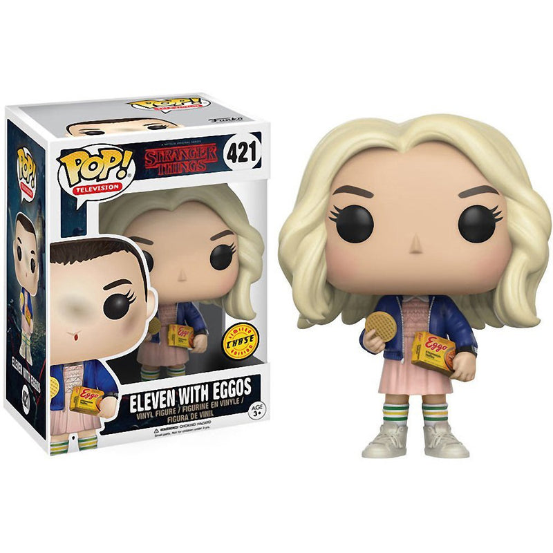 Funko Pop! Vinyl Figure - Eleven with Eggos Limited Chase Edition - Stranger Things