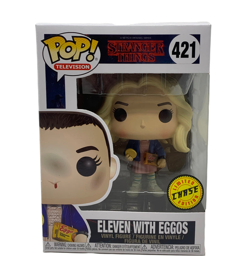 Funko Pop! Vinyl Figure - Eleven with Eggos Limited Chase Edition - Stranger Things