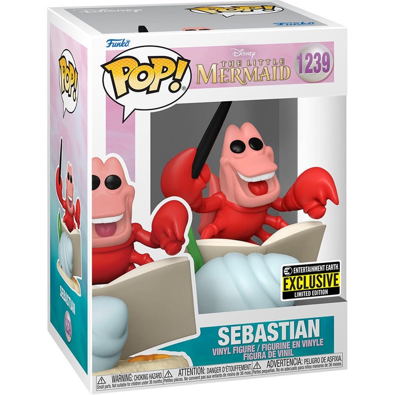 Funko Pop! 2 pack Little Mermaid Ariel & Sebastian #1239 #1362