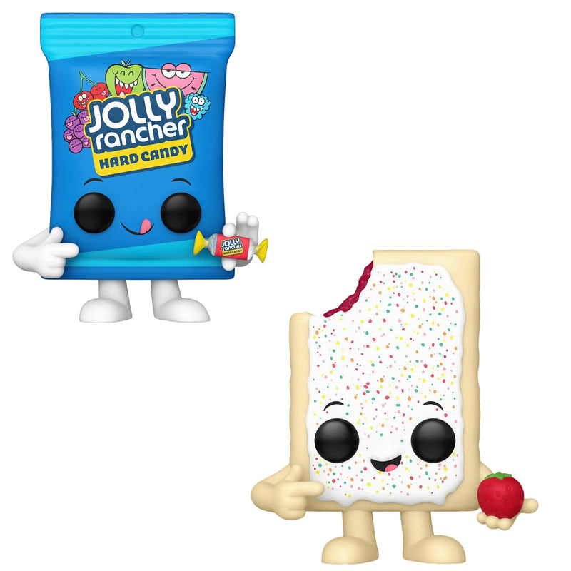 Funko Pop! 2 Pack Jolly Rancher Hard Candy #189 & Kellog's Pop-Tarts Mascot with Strawberry #244