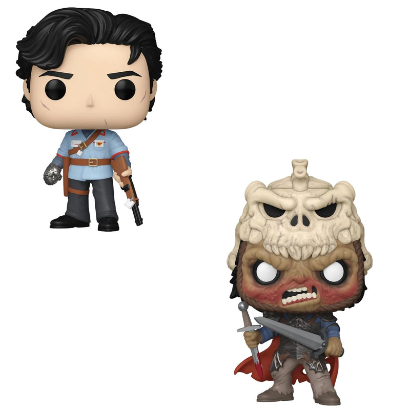 Funko Pop! 2 Pack Army of Darkness - Ash #1880 & Evil Ash #1881