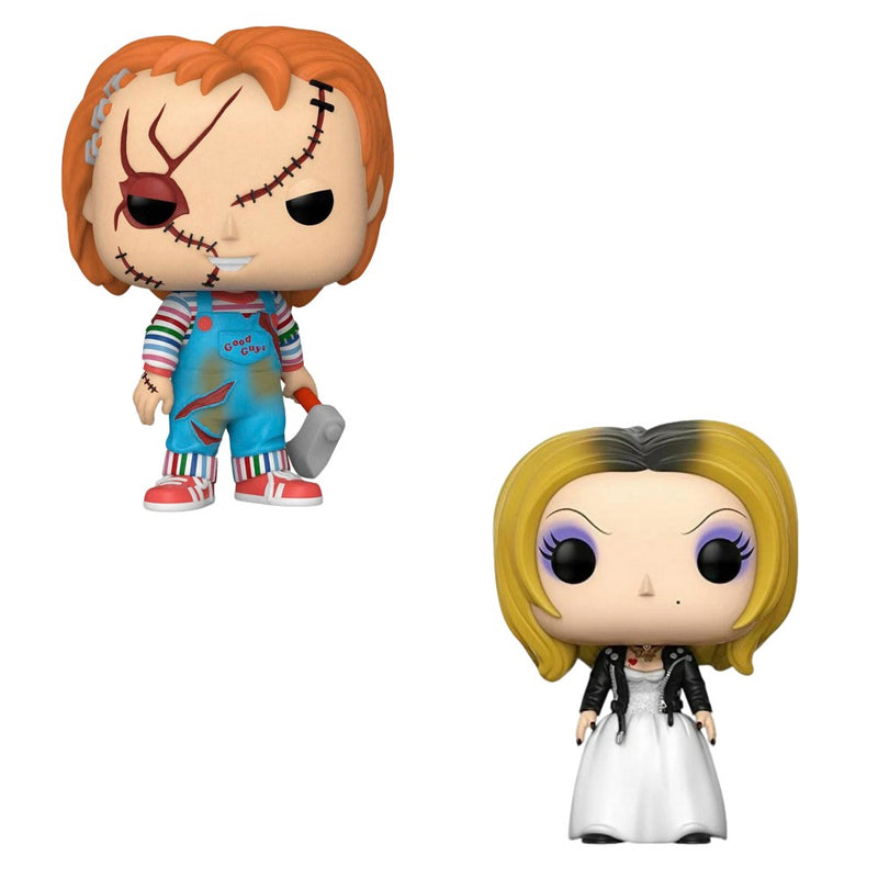 Funko Pop! 2 Pack Bride of Chucky - Chucky with Axe & Tiffany #1249 #468