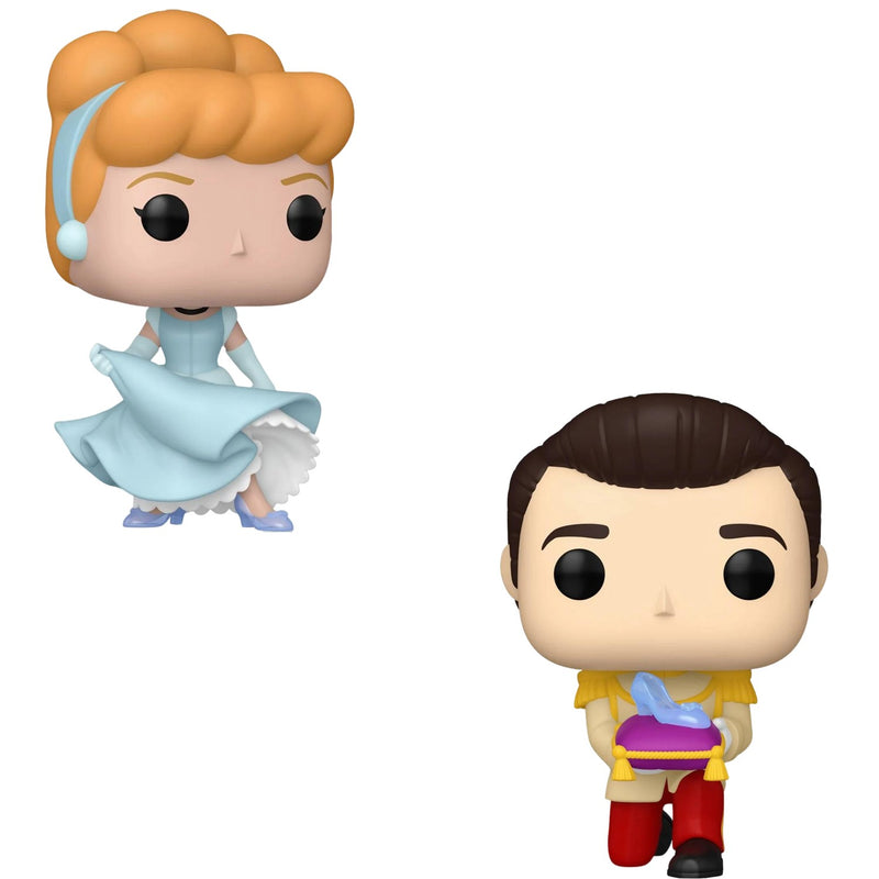 Funko Pop! 2 Pack Cinderella 75th - Cinderella #1542 & Prince Charming #1545