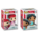 Funko Pop! 2 Pack Disney Princess Holiday: Ariel #1615 & Jasmine #1612