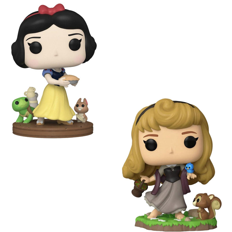 Funko Pop! 2 Pack Disney Princess - Snow White #1019 & Sleeping Beauty Aurora #1011