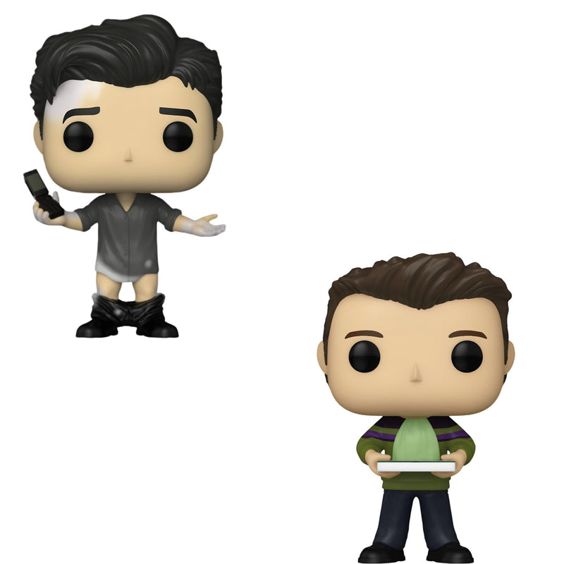 Funko Pop! 2 Pack Friends - Ross Geller #1278 & Joey with Pizza #1275