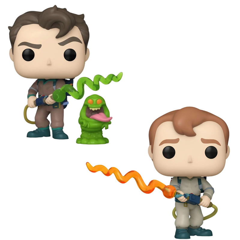 Funko Pop! 2 Pack The Real Ghostbusters - Ray Stantz #1784 & Venkman with Slimer #1785