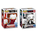 Funko Pop! 2 Pack Horror Shelf Sitter: Pennywise #1866 & Art the Clown #2011