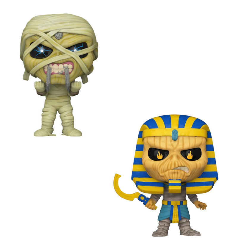 Funko Pop! 2 Pack Iron Maiden - Mummy Eddie #442 Pharaoh Eddie #443