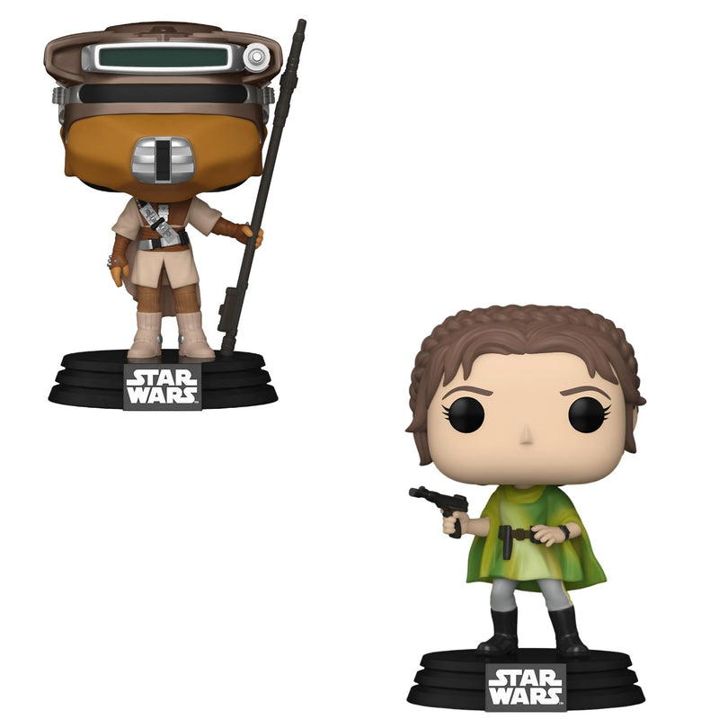 Funko Pop! 2 Pack Star Wars Return of the Jedi - Princess Leia #606 & #607