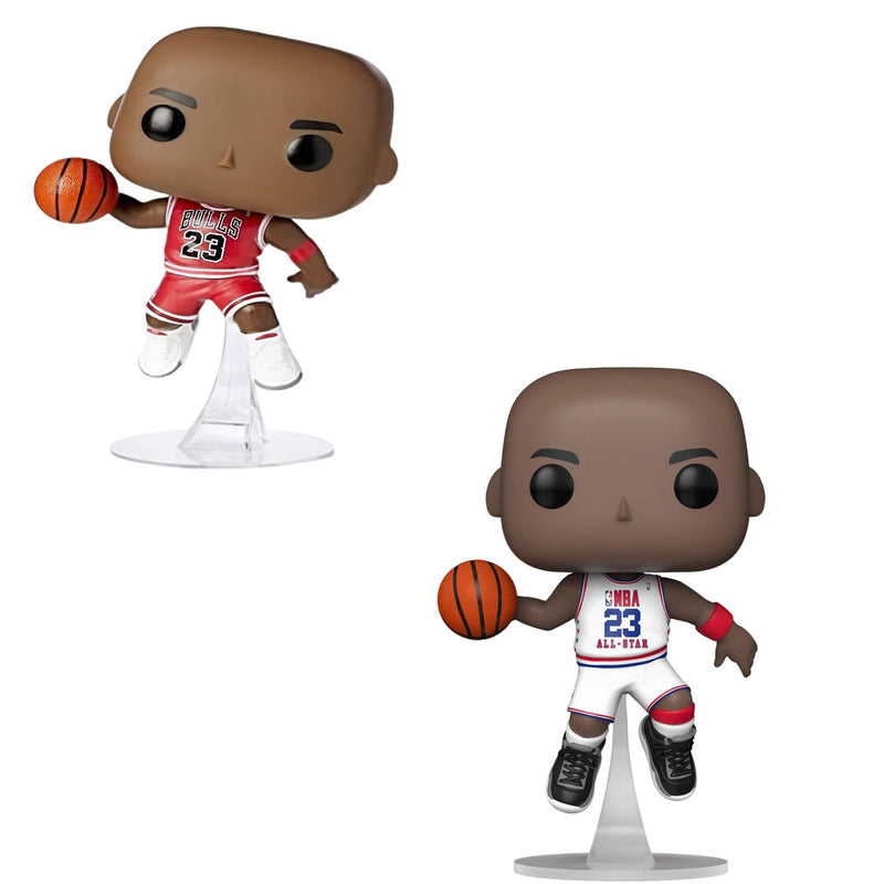 Funko Pop! 2 Pack Michael Jordan - Chicago Bulls #54 & NBA All Stars #137