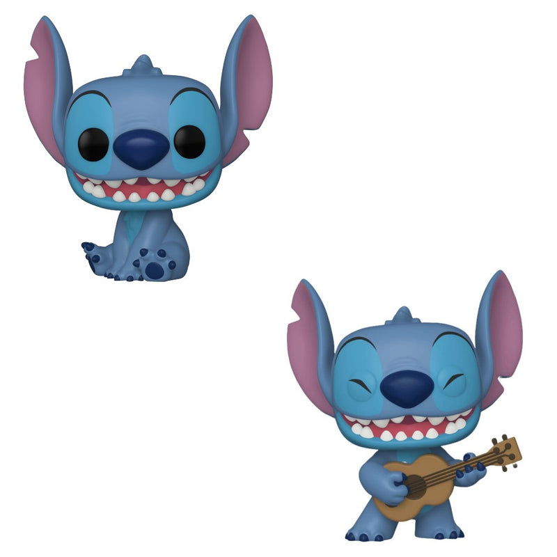 Funko Pop! 2 Pack Lilo & Stitch - Stitch & Stitch with Ukulele #1045 #1044