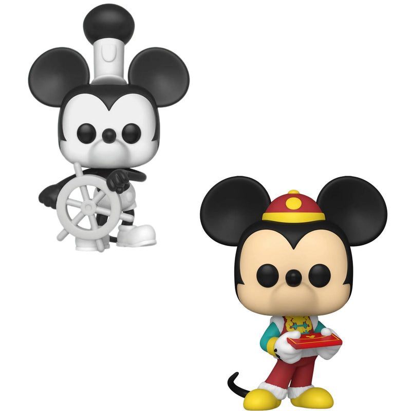 Funko Pop! 2 Pack Steamboat Willie #425 & Lunar New Year Mickey #1540