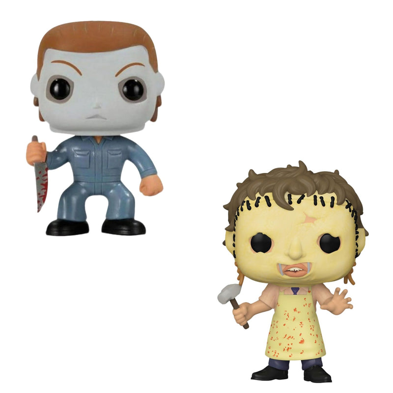 Funko Pop! 2 Pack Michael Myers #03 & Leatherface #1150