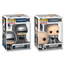 Funko Pop! 2 Pack Robocop: Metallic #1989 & No Helmet #1635