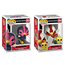 Funko Pop! 2 Pack Rooster Fighter: Elizabeth #2163 & Keiji w/ Piyoko #2164