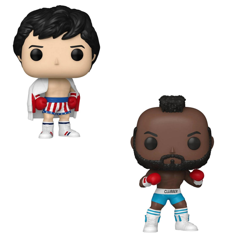 Funko Pop! 2 Pack Rocky - Rocky Balboa #1713 & Clubber Lang #1714