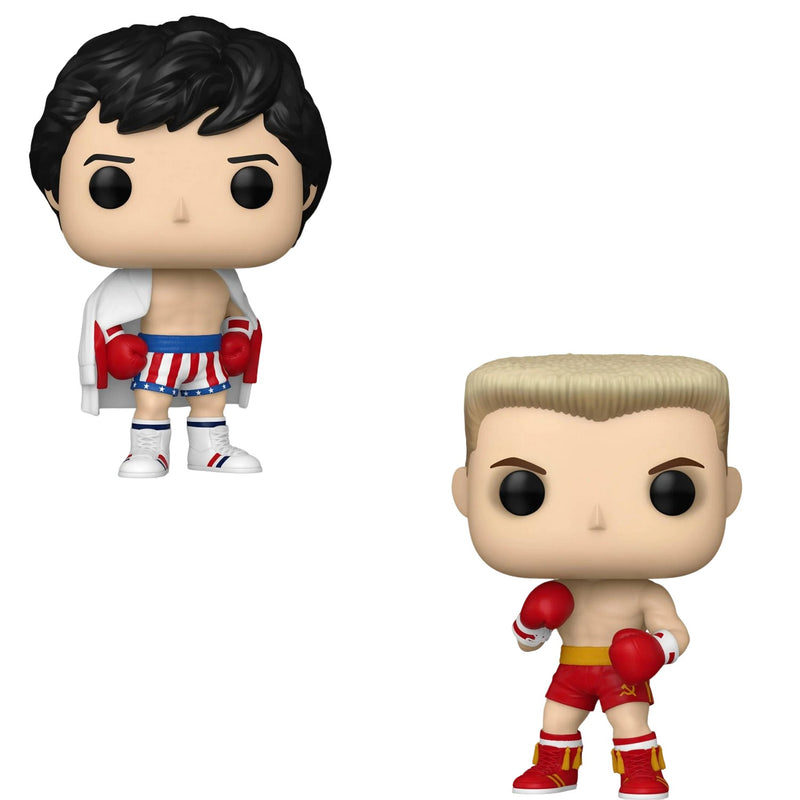 Funko Pop! 2 Pack Rocky - Rocky Balboa #1713 & Ivan Drago #1715